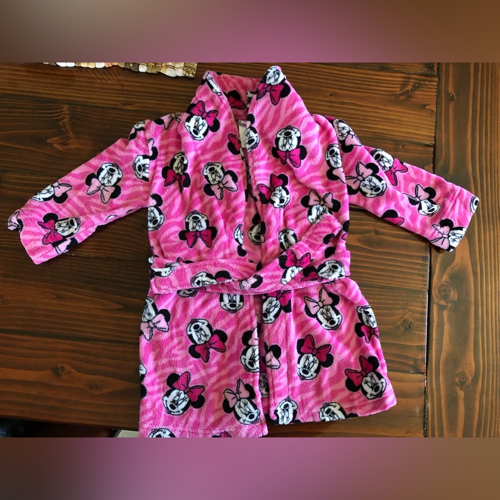 Disney Girls Minnie Mouse Robe.